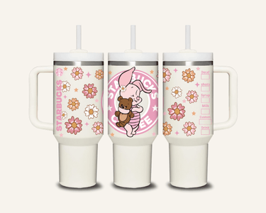 Piglet Tumbler with Side Handle